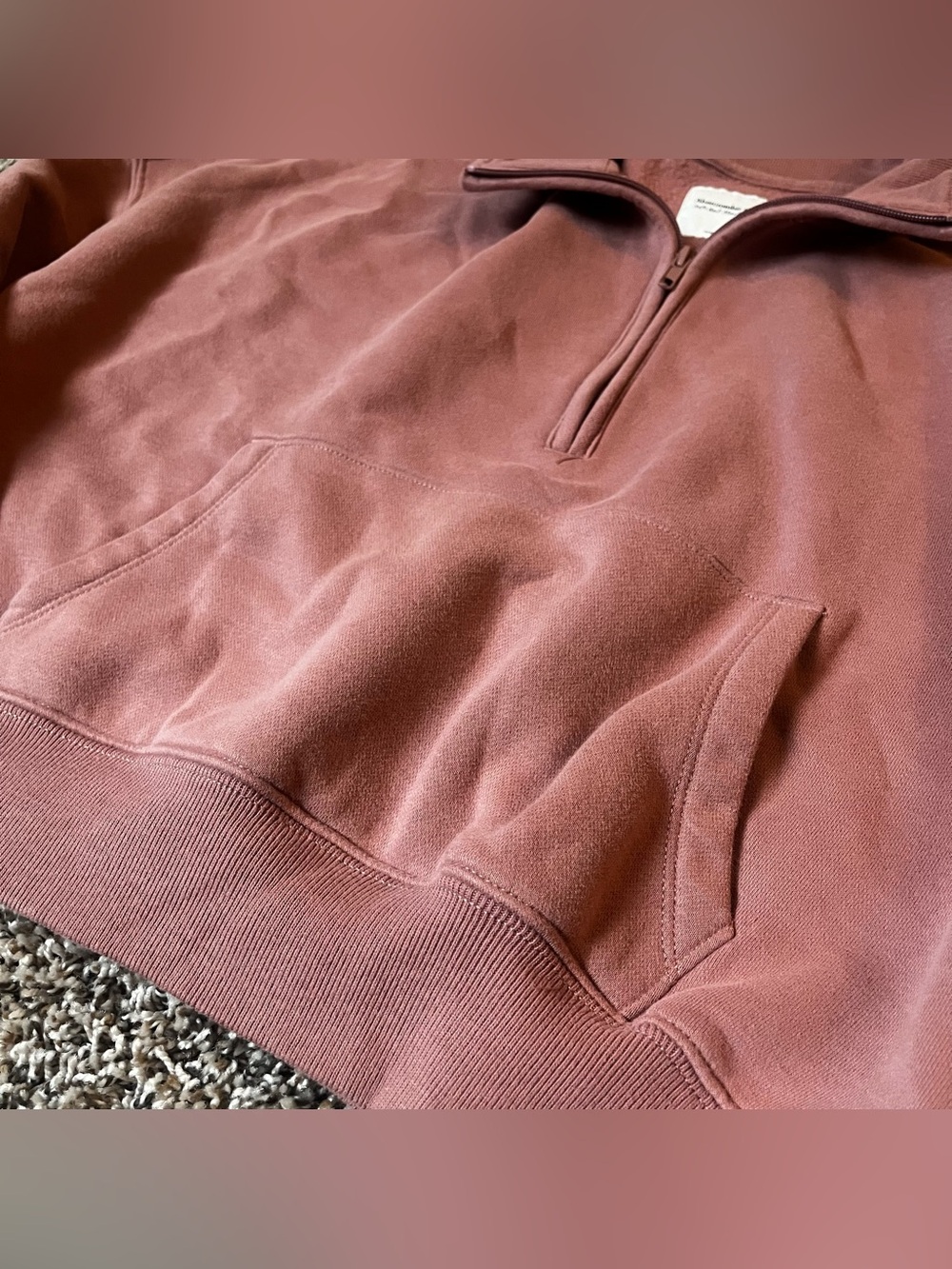Abercrombie Cropped Quarter Zip - Picture 4 of 5